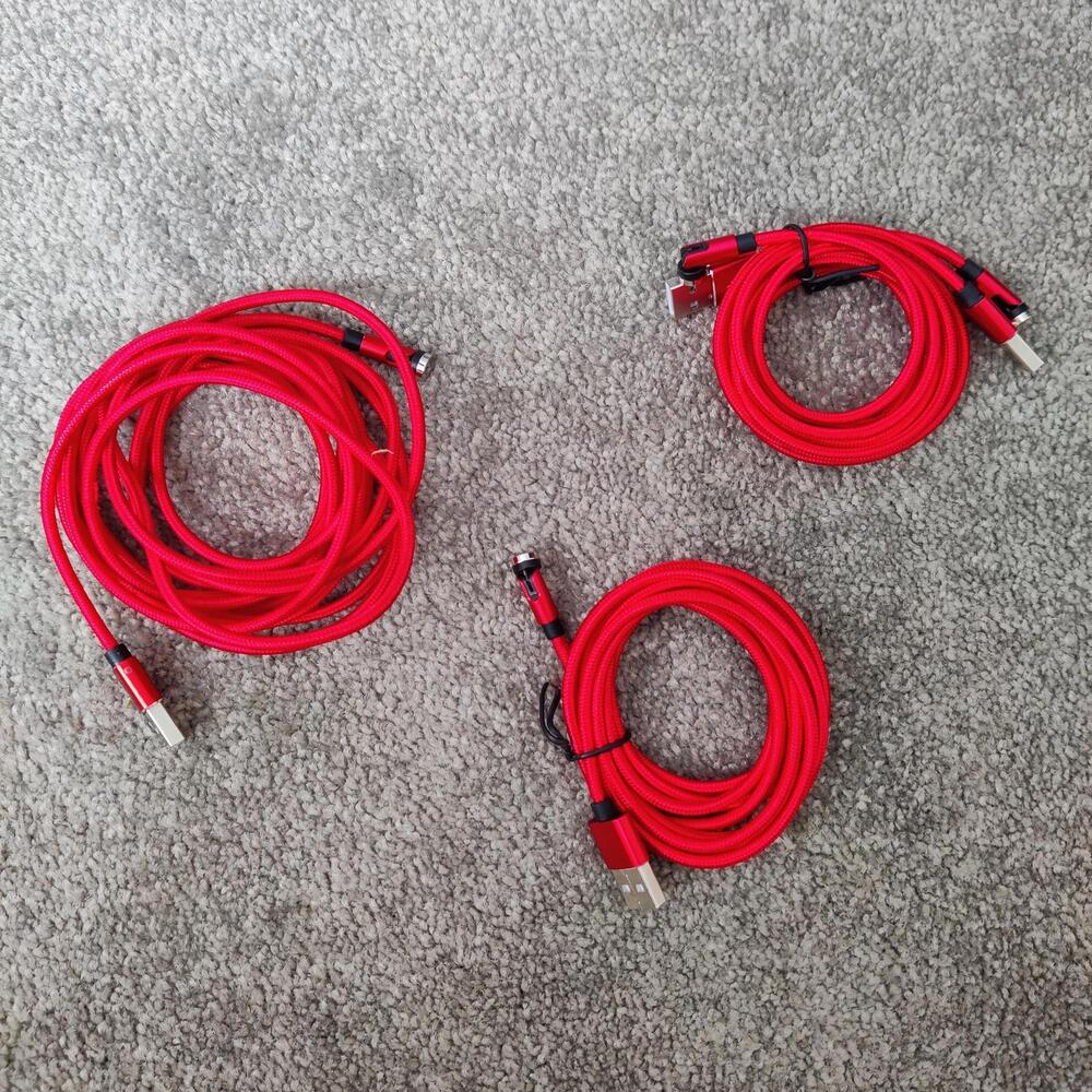 Magnetic Charging Cable 3in1 Magnetic Phone Charger Universal